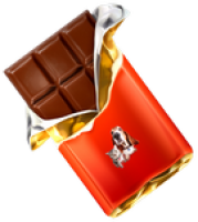 a chocolate candybar